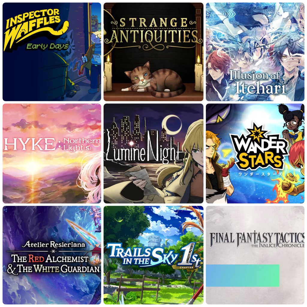 Upcoming Games – September&nbsp;2025